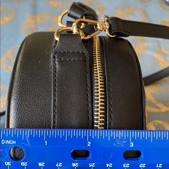 INC Leopard Print Round Crossbody Bag/Clutch - Picture 10 of 16